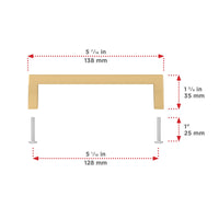 Lambton Modern Metal Pull BP873128158