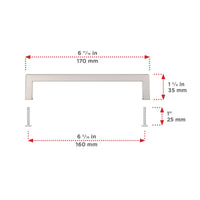 Lambton Modern Metal Pull BP873160180