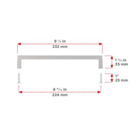 Lambton Modern Metal Pull BP873224195