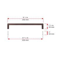 Lambton Modern Metal Pull BP873224BORB