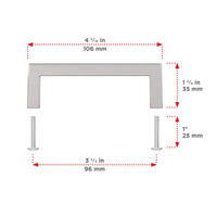 Lambton Modern Metal Pull BP87396195