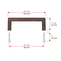 Lambton Modern Metal Pull BP87396BORB