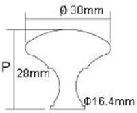 Copperfield Contemporary Metal Knob BP9041CHBRZ
