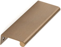 Contemporary Aluminum Edge Pull BP9696128CHBRZ