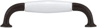 Cherbourg Traditional Ceramic and Metal Pull BP970080130
