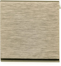 Lincoln Contemporary Aluminum Edge Pull BP989825CHBRZ
