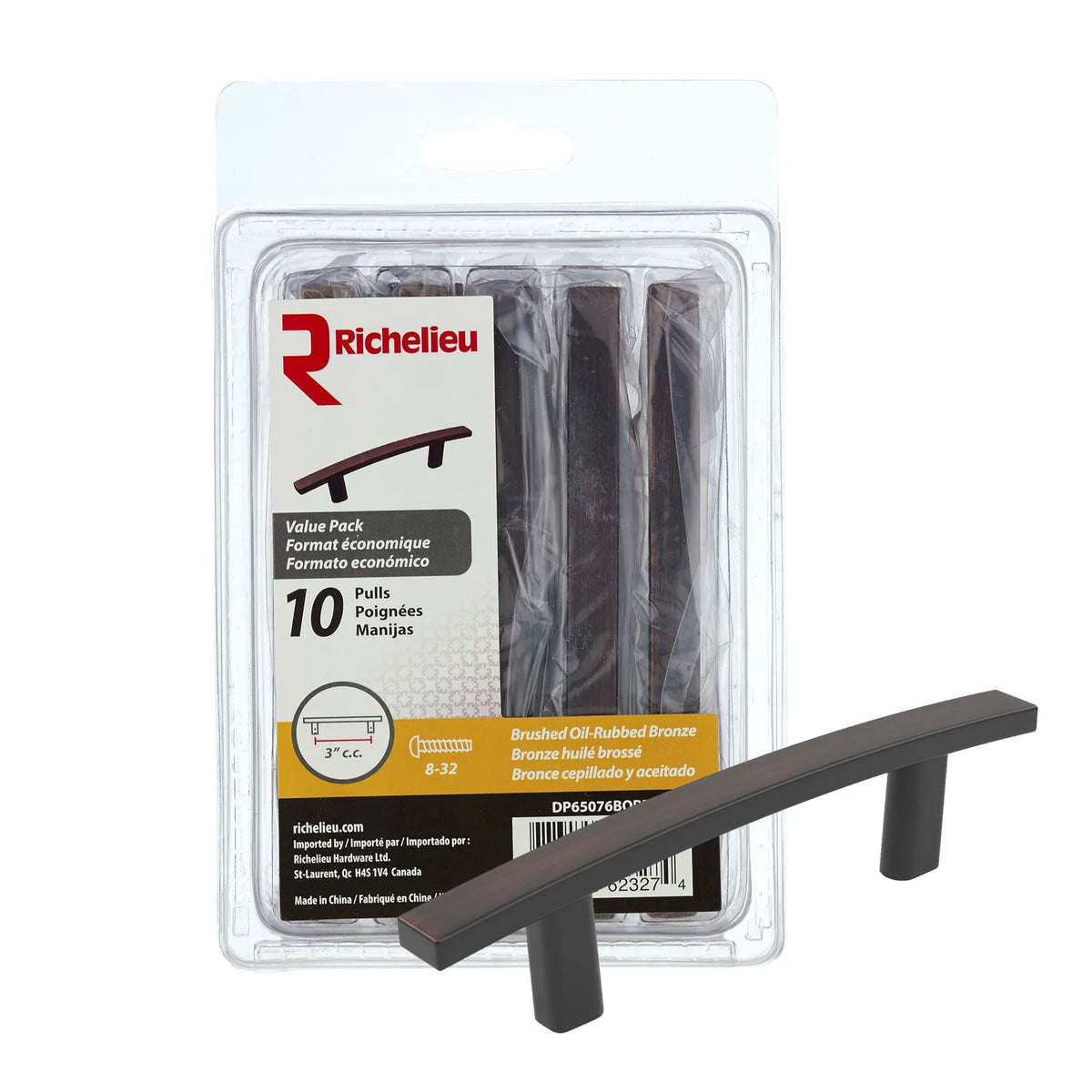 Padova Transitional Metal Pull DP65076BORB