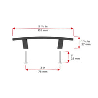 Padova Transitional Metal Pull DP65076BORB