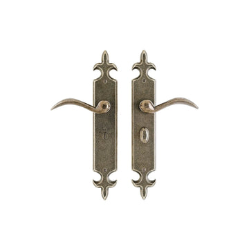Fleur de Lis Bathroom Lock – 64mm x 381mm BL841