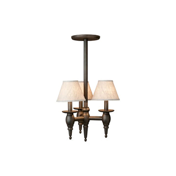 Three-Arm Towne Chandelier C525