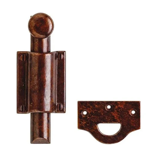 Dutch Door Bolt – with Rectangular Mounting Brackets DDB7