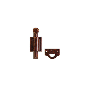 Dutch Door Bolt – with Rectangular Mounting Brackets DDB7