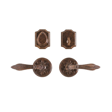 Round Bordeaux Entry Set – 3 1/4″