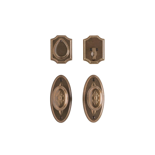 Oval Bordeaux Entry Set – 2 1/2″ x 5 1/2″