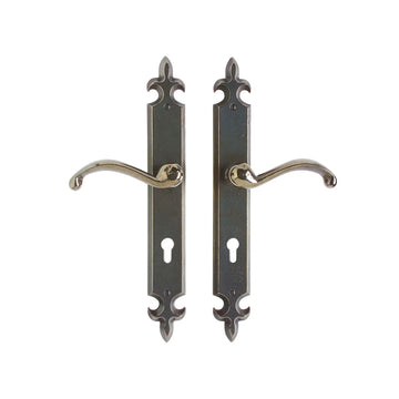 Fleur de Lis Multi-Point Entry Set – 2″ x 15″ E825