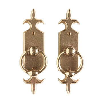 Fleur de Lis Passage Set – 2″ x 8″ E828