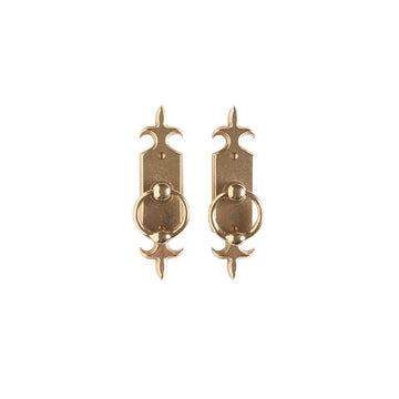Fleur de Lis Passage Set – 2″ x 8″ E828