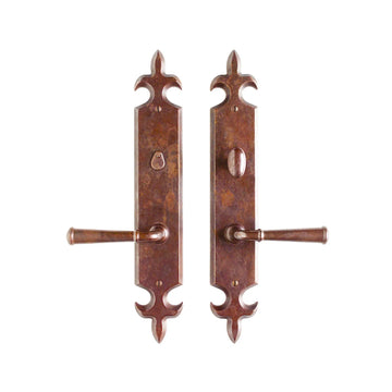 Fleur de Lis Privacy Set – 2 1/2″ x 15″ E844