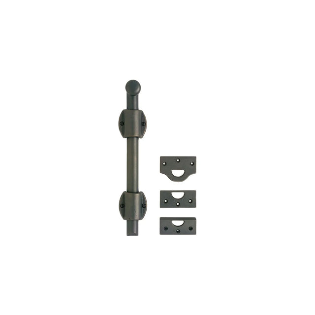 Surface Bolt – with Oval Mounting Brackets and 1″ Bolt MB1