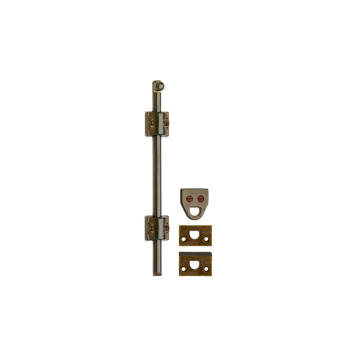 Mini Surface Bolt – with Square Mounting Bracket and 3/8″ Bolt