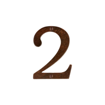 4″ House Number – ITC Bookman – “2” N4002