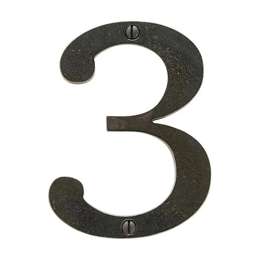 4″ House Number – ITC Bookman – “3” N4003