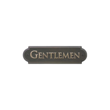 Nameplate – Gentlemen