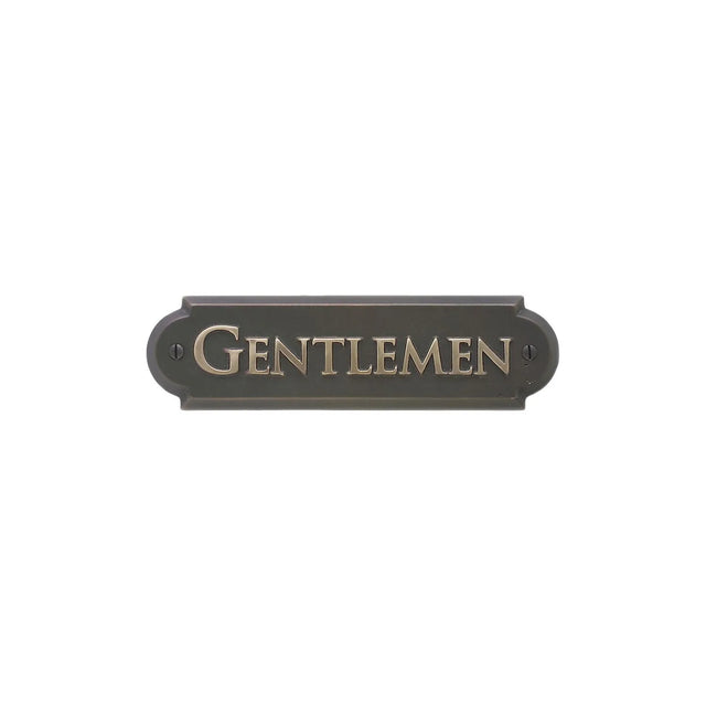 Nameplate – Gentlemen
