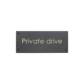 Plaque – Century Gothic Font
