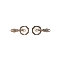Round Designer Leather Latch Set – 89mm