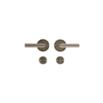 Round Flute Bathroom Lock – 89mm