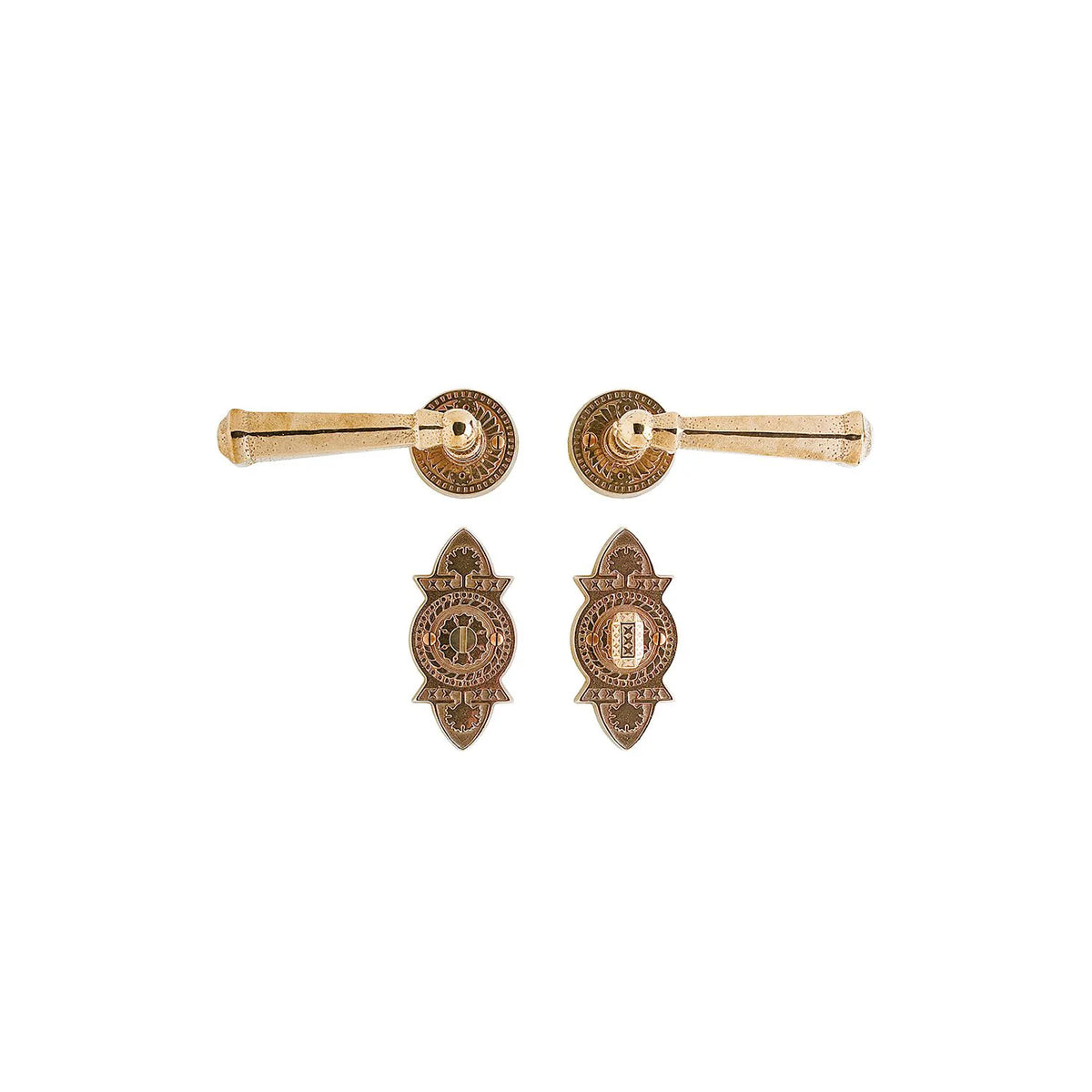 Round Briggs Bathroom Lock – 64mm