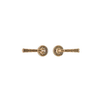 Round Bordeaux Latch Trim – 64mm