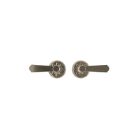 Round Bordeaux Latch Trim – 83mm