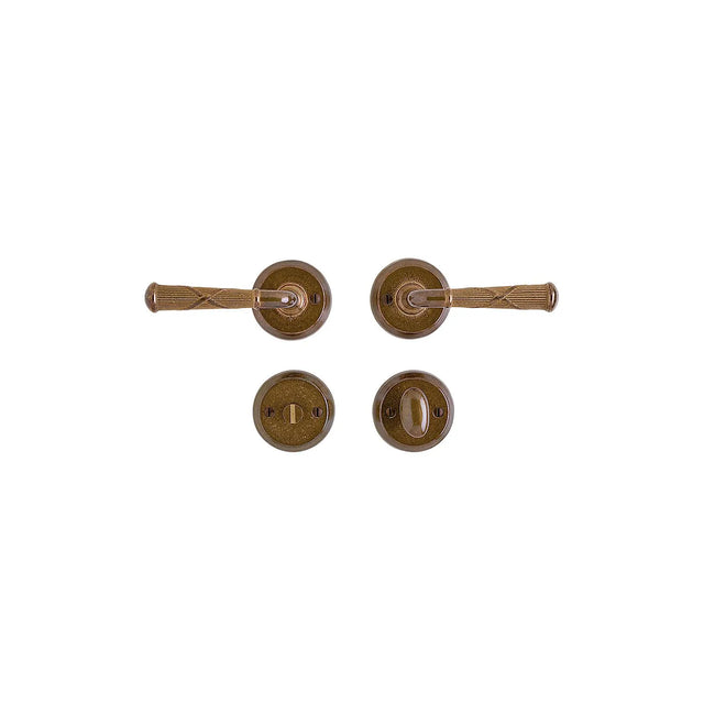 Round Bathroom Lock – 64mm
