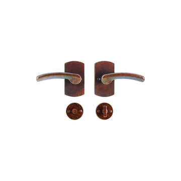 Curved Bathroom Lock – 64mm x 114mm SL504