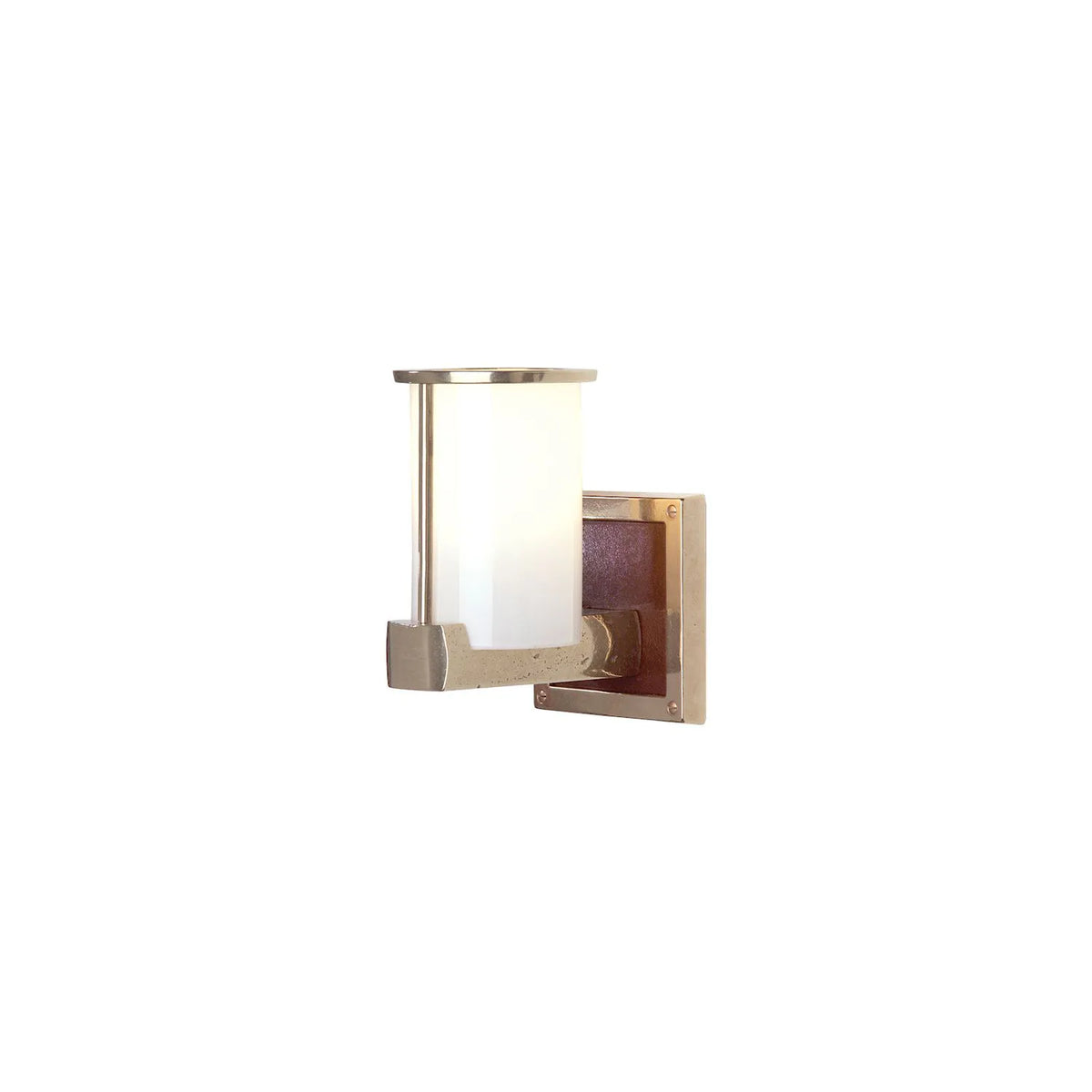 Post-Ring Sconce – with Square Designer Escutcheon