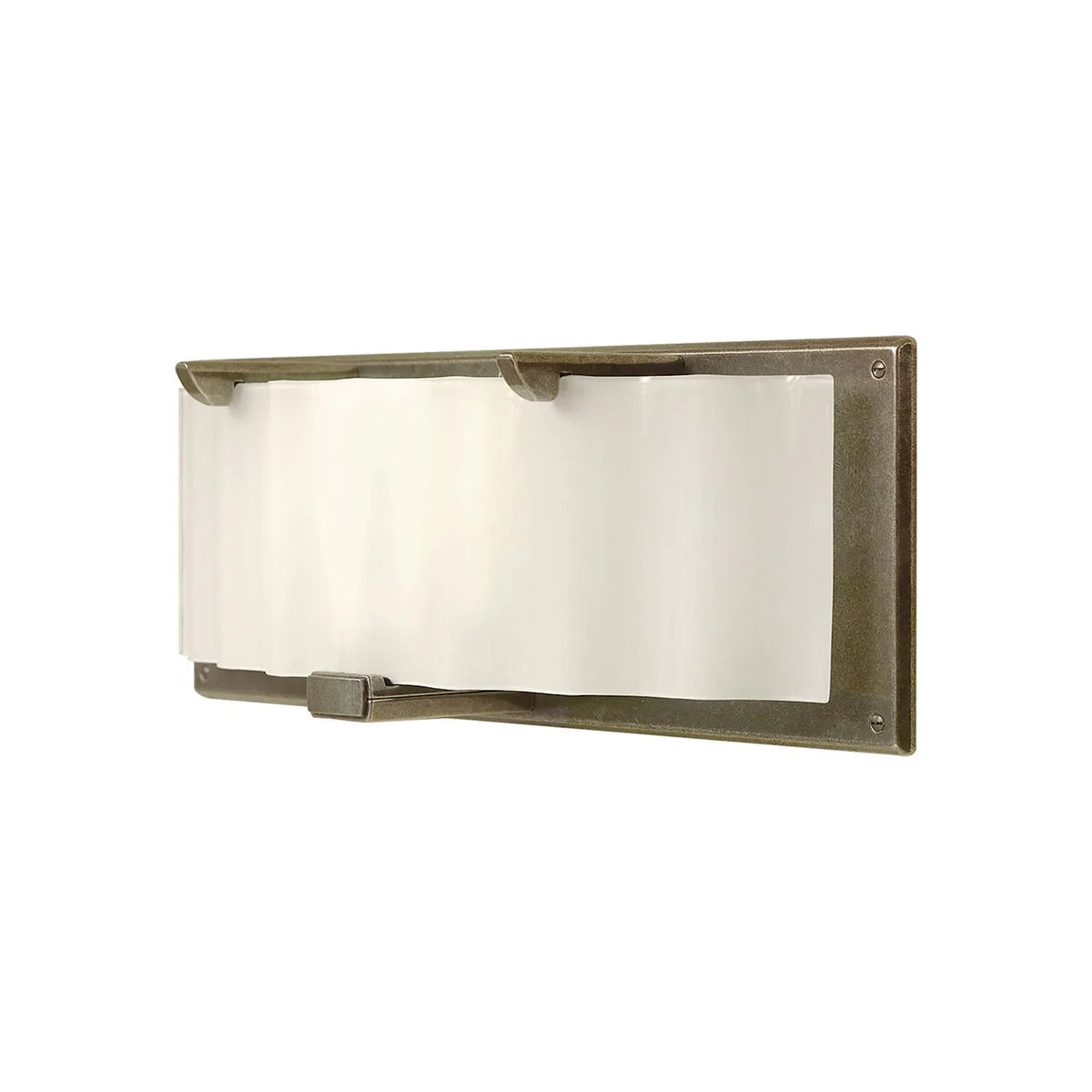 Plank Sconce – Corrugated Glass