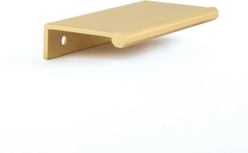Baker Edge Pull, Satin Brass, 3'' cc, 4-1/4'' Overall 10020-US4