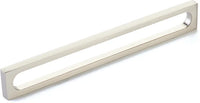 Cafe Pull, Modern Oval Slot, 8'' cc
