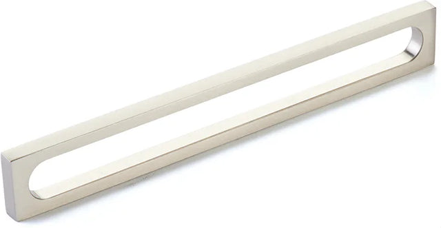 Cafe Pull, Modern Oval Slot, 8'' cc