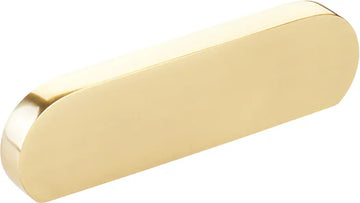 Cafe Pull, Modern Oval, Vintage Brass, 3'' cc 10041-VB