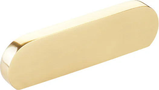 Cafe Pull, Modern Oval, Vintage Brass, 3'' cc 10041-VB