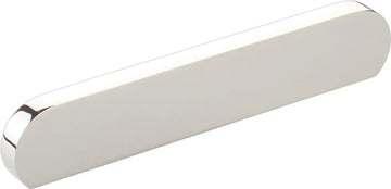 Cafe Pull, Modern Oval, Polish Nickel, 4'' & 5'' cc 10042-PN