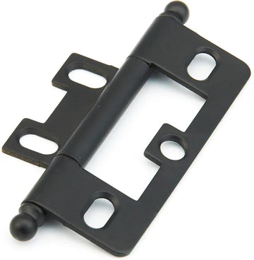 Hinge, Ball Tip Non-Mortise, Flat Black 1100B-FB