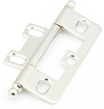 Hinge, Ball Tip Non-Mortise, Polished Nickel 1100B-PN