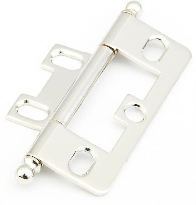 Hinge, Ball Tip Non-Mortise, Polished Nickel 1100B-PN