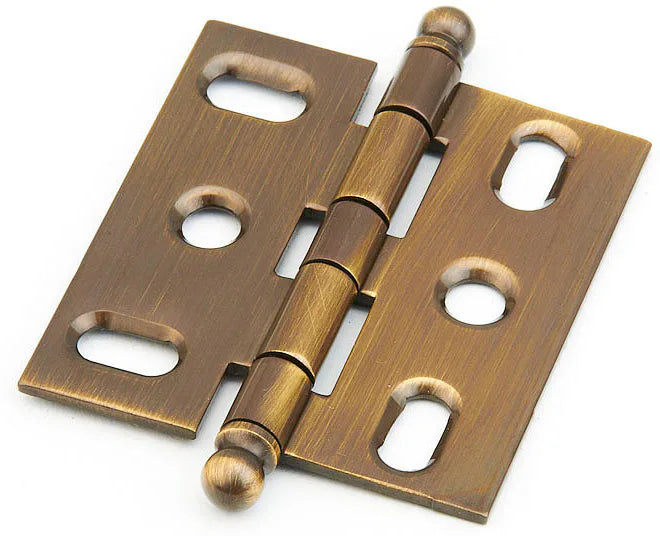 Hinge, Ball Tip Mortise, Antique Brass 1111B-AB