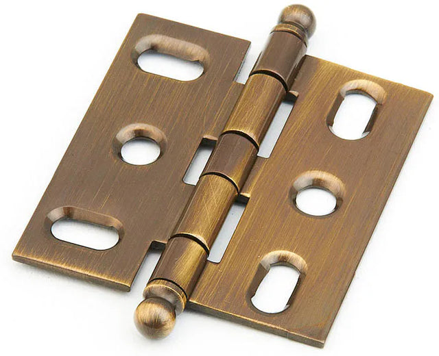 Hinge, Ball Tip Mortise, Antique Brass 1111B-AB