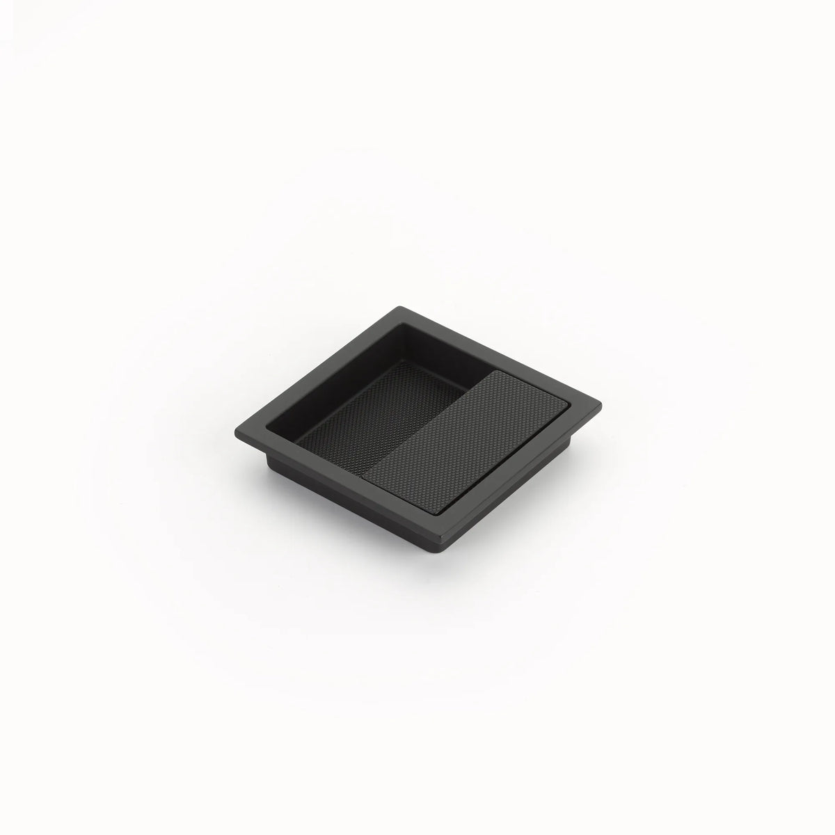MODO Recessed Pull, Matte Black, 3-7/8'' x 3-7/8'' Overall 1208-MB